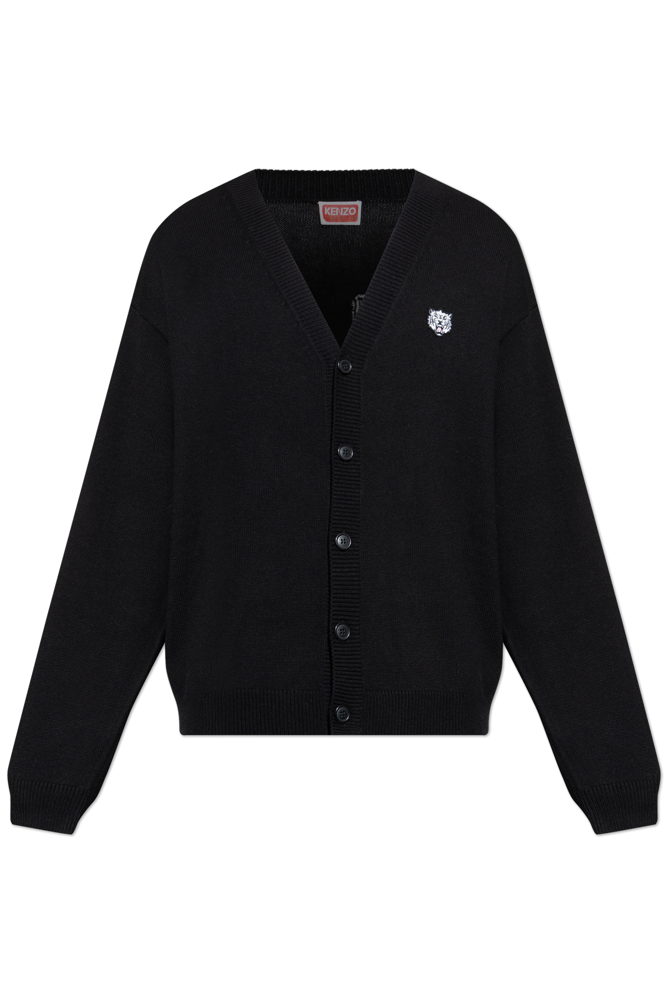 Kenzo Cardigan with logo patch | Men's Clothing | Vitkac